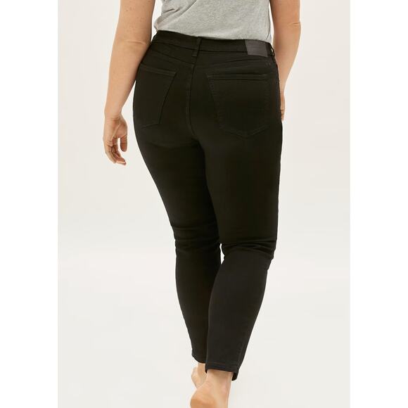 NWT Everlane The Curvy Authentic Stretch High Rise Skinny Jean in Black - Picture 13 of 13